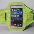 Customized logo lycra running reflective armband phone cases